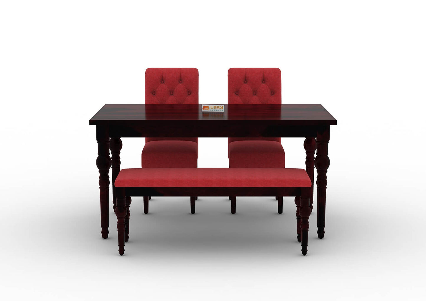 Shivami-4-Seater-Dining-Set-With-Bench-Walnut-Red_2