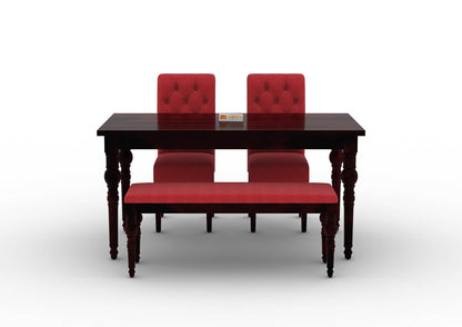 Shivami-4-Seater-Dining-Set-With-Bench-Walnut-Red_2