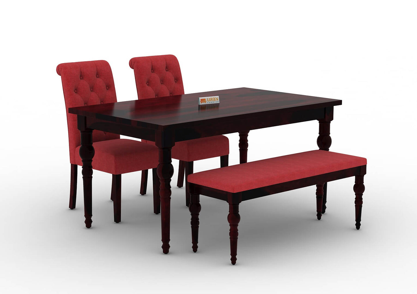 Shivami-4-Seater-Dining-Set-With-Bench-Walnut-Red_3