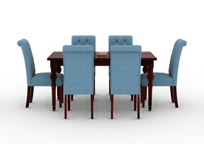 Shivami-6-Seater-Dining-Set-Mahogany-Blue_2