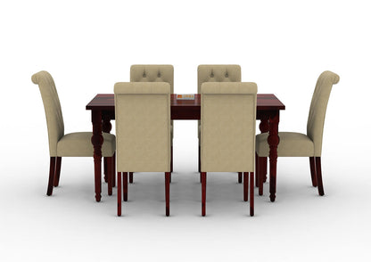 Shivami-6-Seater-Dining-Set-Mahogany-Ivory_2