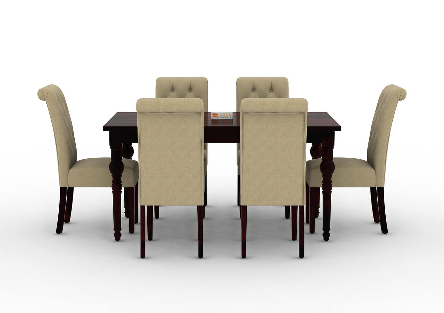 Shivami-6-Seater-Dining-Set-Walnut-Ivory_2