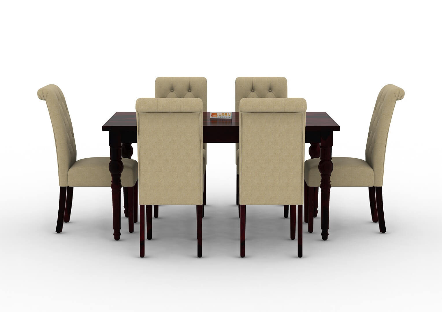 Shivami-6-Seater-Dining-Set-Walnut-Ivory_2