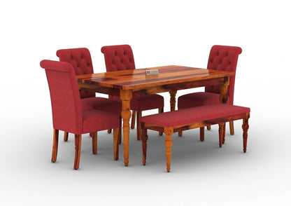 Shivami-6-Seater-Dining-Set-With-Bench-Honey-Red_3