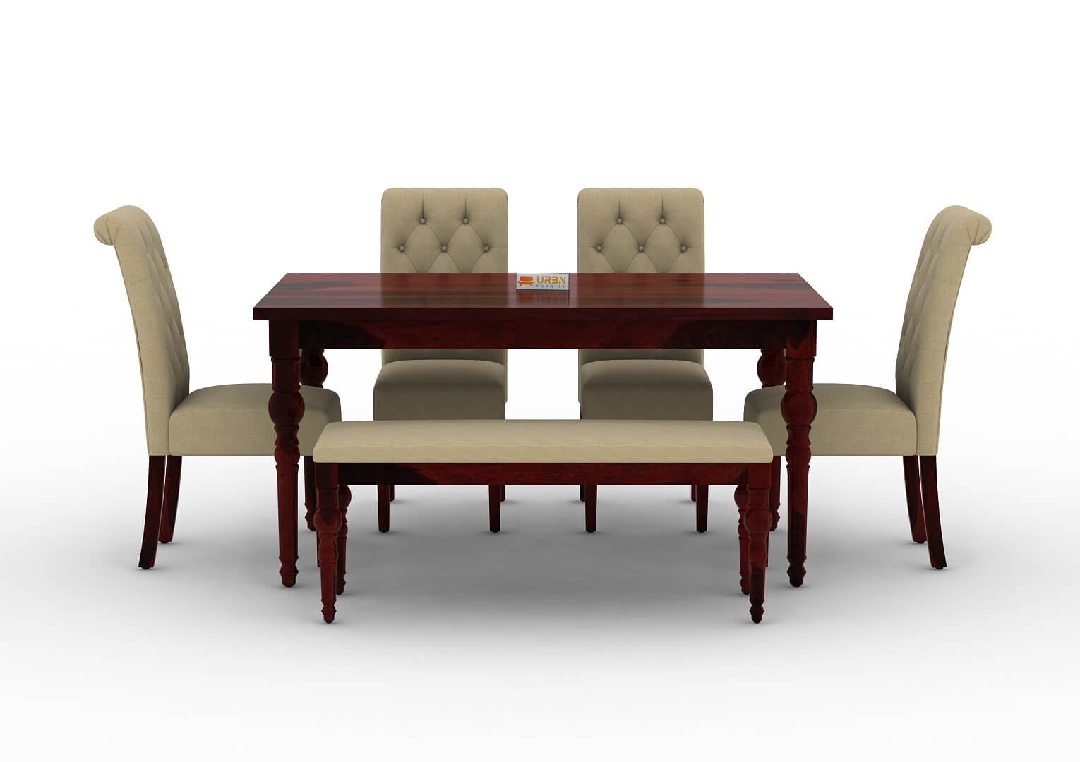 Shivami-6-Seater-Dining-Set-With-Bench-Mahogany-Ivory_2
