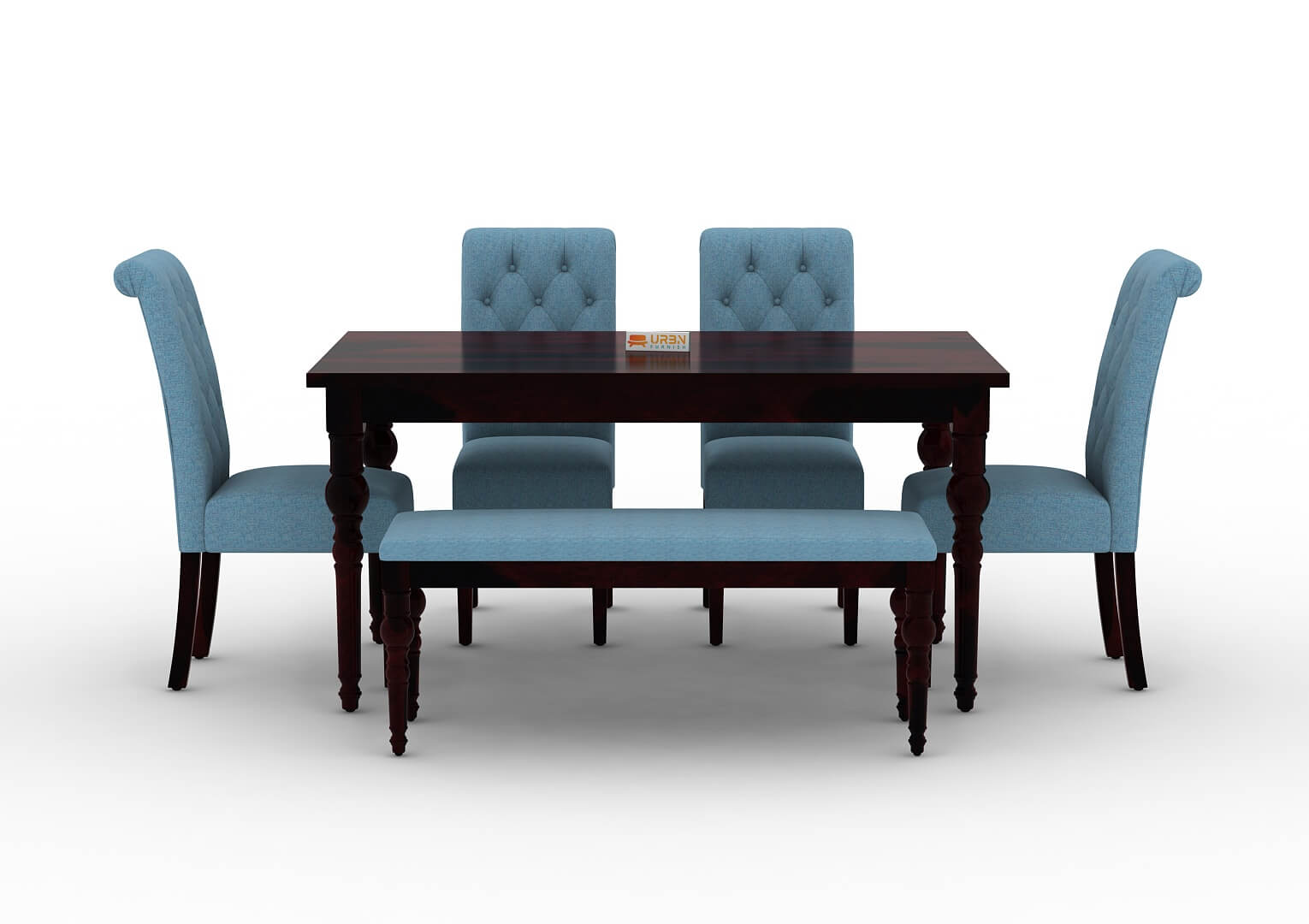 Shivami-6-Seater-Dining-Set-With-Bench-Walnut-Blue_2