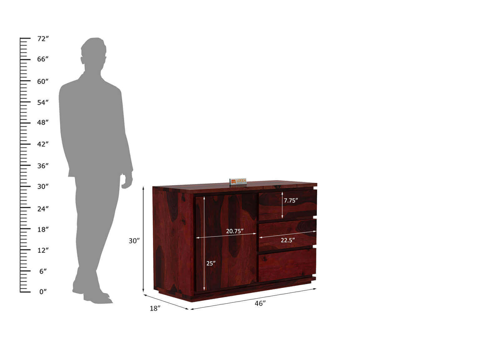 Solandis Chest Of Drawer - Urbnfurnish
