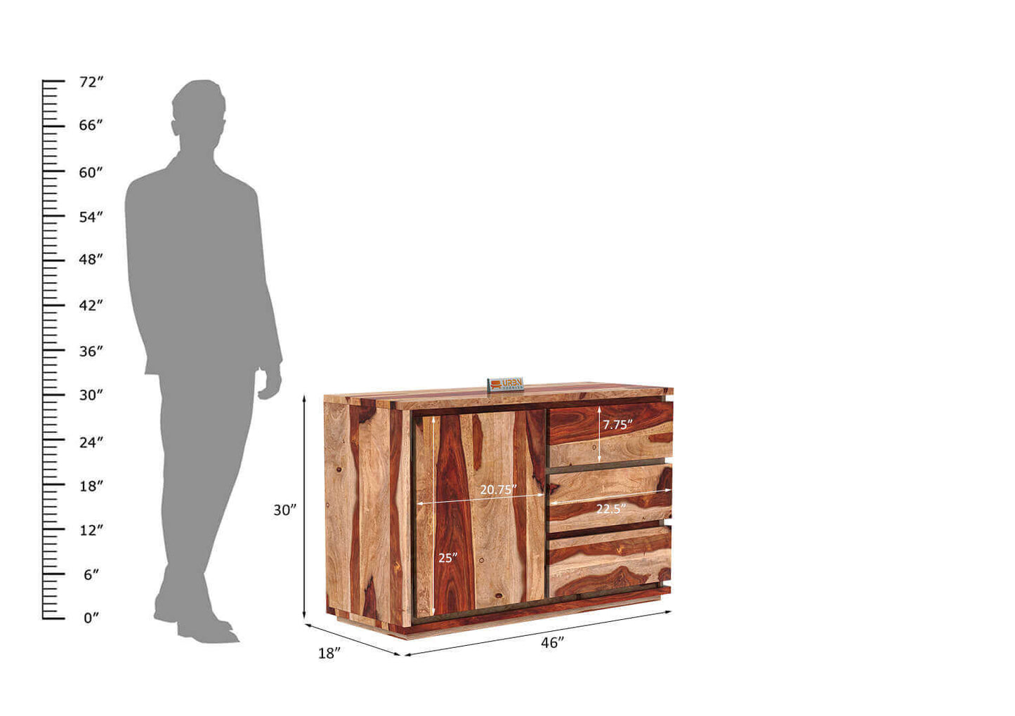 Solandis Chest Of Drawer - Urbnfurnish