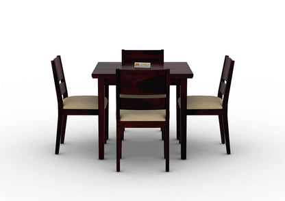 Sovrana-4-Seater-Dining-Set-Walnut-Ivory_2