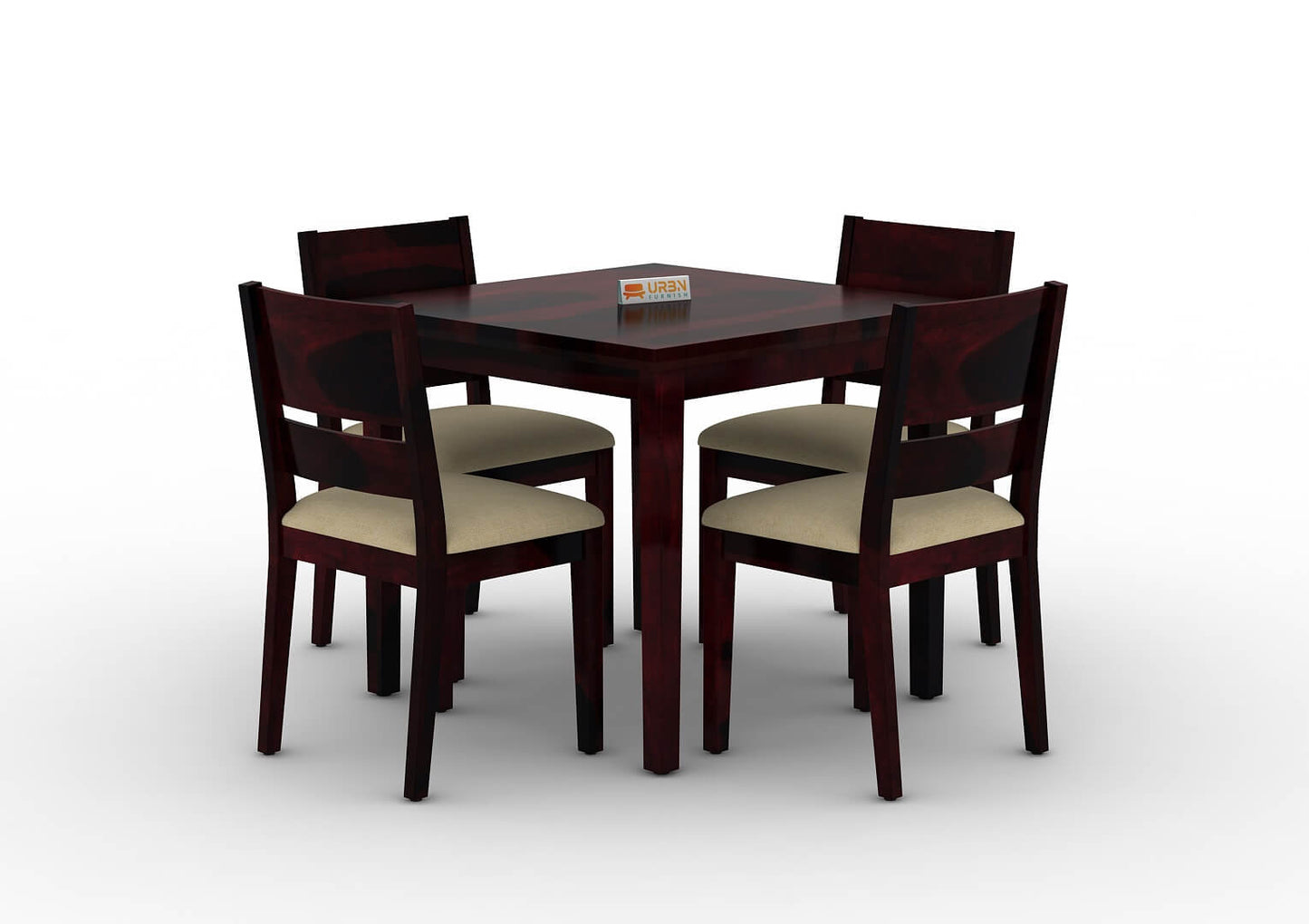 Sovrana-4-Seater-Dining-Set-Walnut-Ivory_3