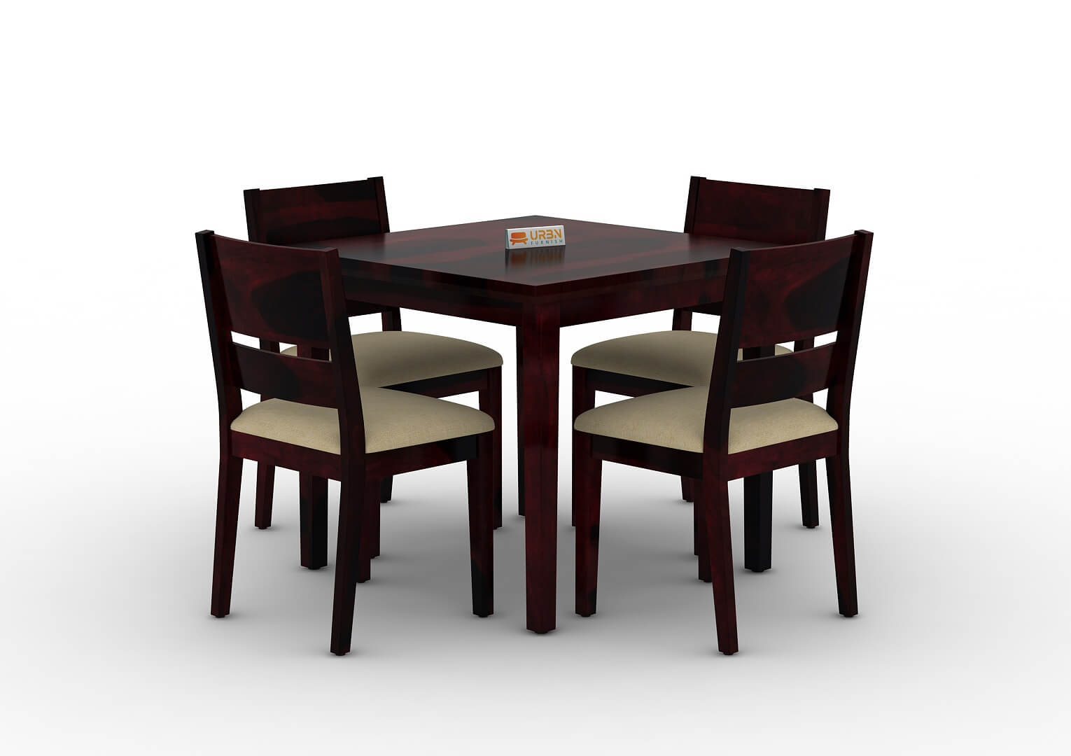 Sovrana-4-Seater-Dining-Set-Walnut-Ivory_3