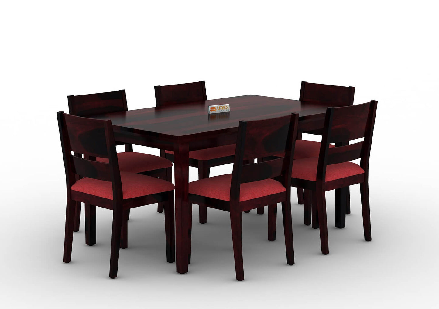 Sovrana-6-Seater-Dining-Set-Walnut-Red_3