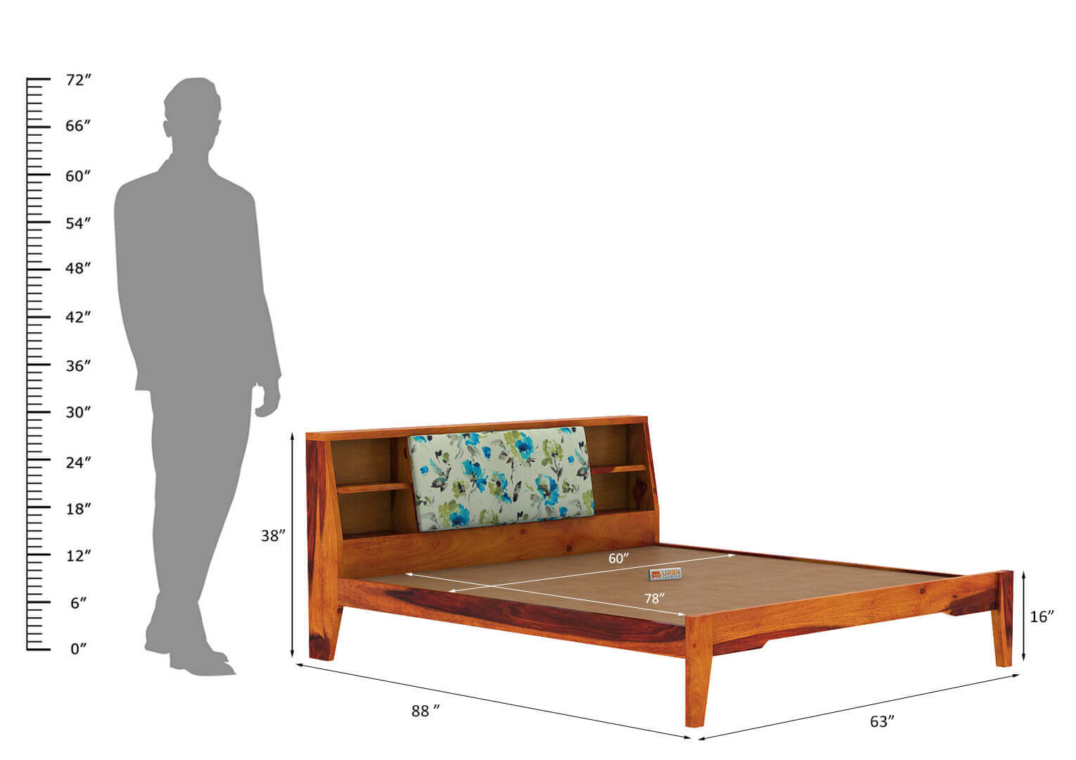 Space-Empress-Bed-Honey-Printed_8_-Queen-Size