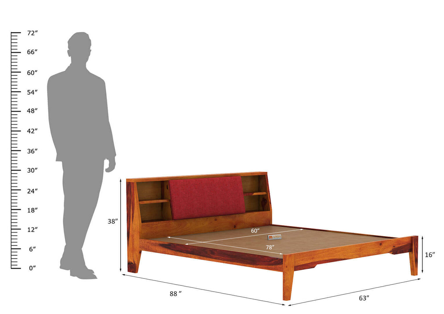 Space-Empress-Bed-Honey-Red_8_-Queen-Size