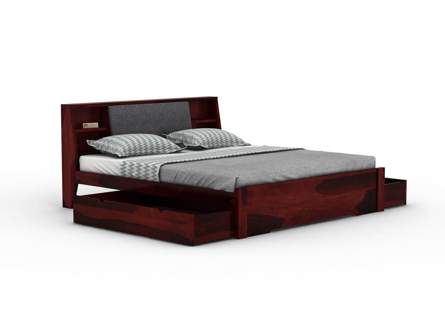 Space-Empress-Bed-With-Drawer-Storage-Mahogany-Gray_7