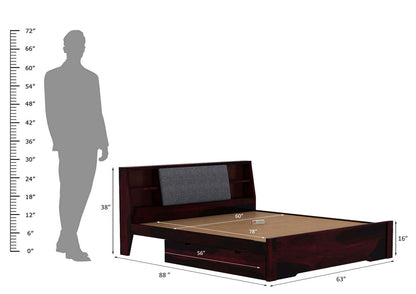 Space-Empress-Bed-With-Drawer-Storage-Walnut-Gray_10_-Queen-Size