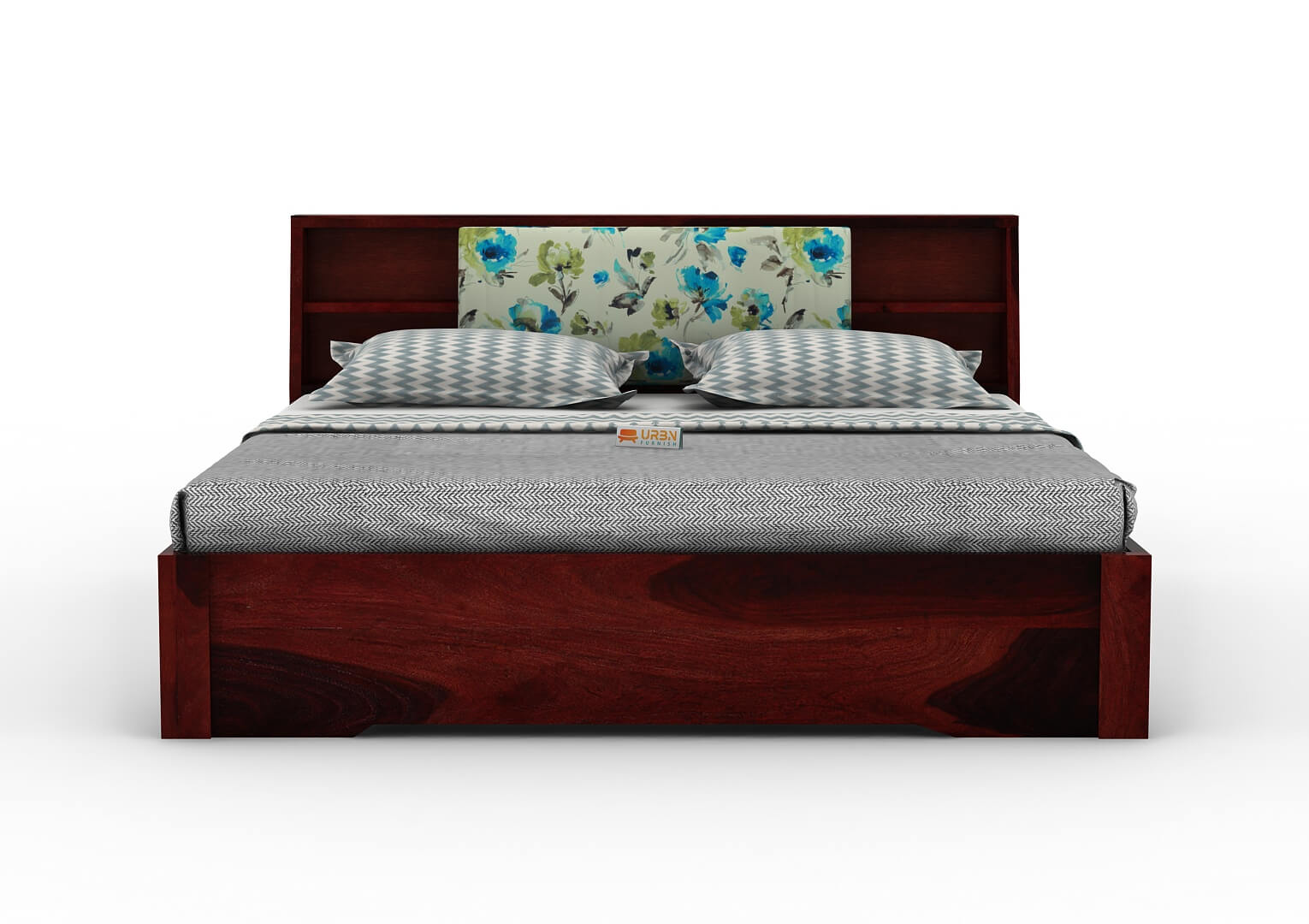 Space-Empress-Hydraulic-Bed-Mahogany-Printed_4