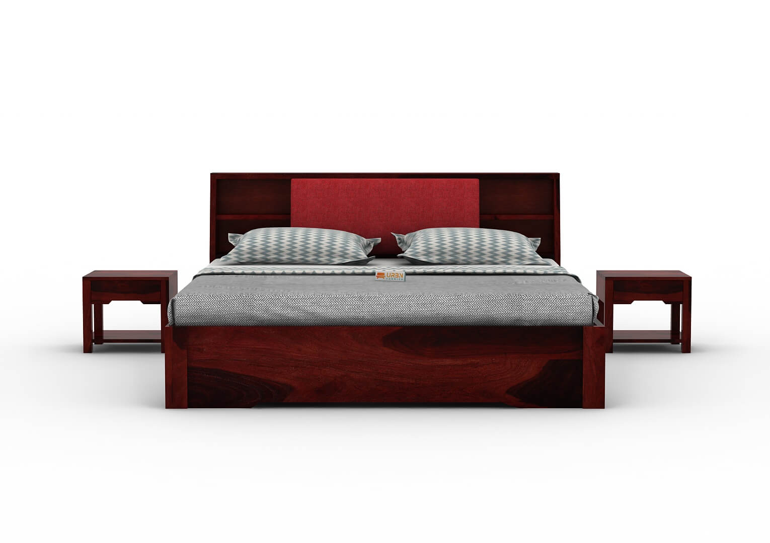 Space-Empress-Hydraulic-Bed-Mahogany-Red_2