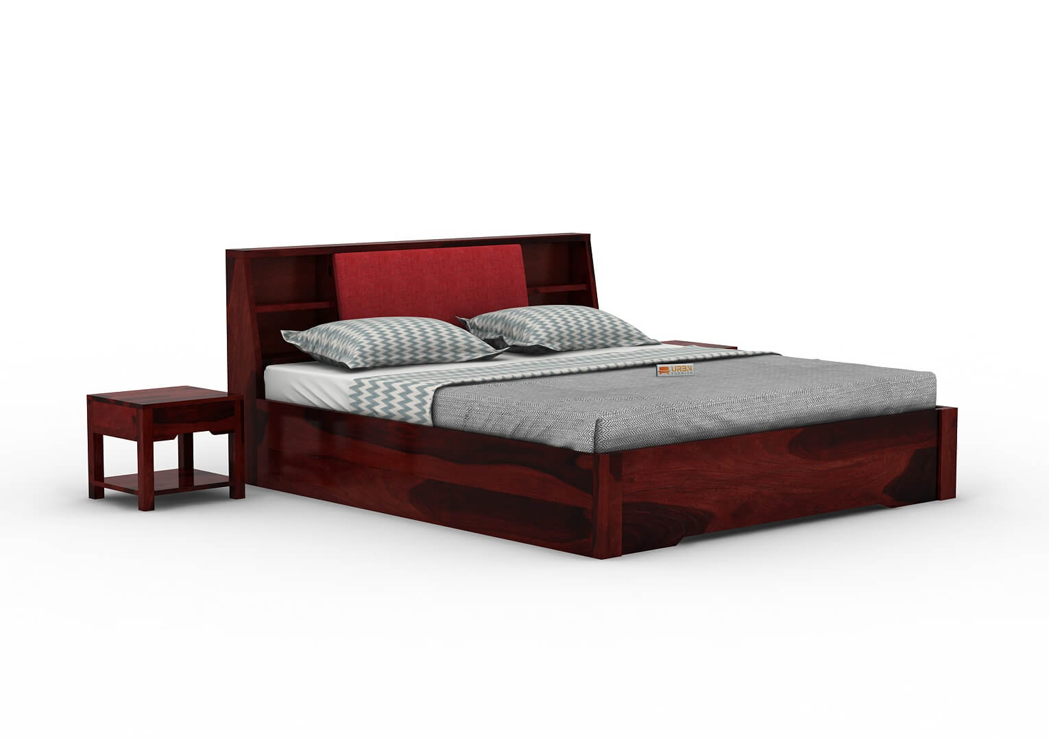 Space-Empress-Hydraulic-Bed-Mahogany-Red_3