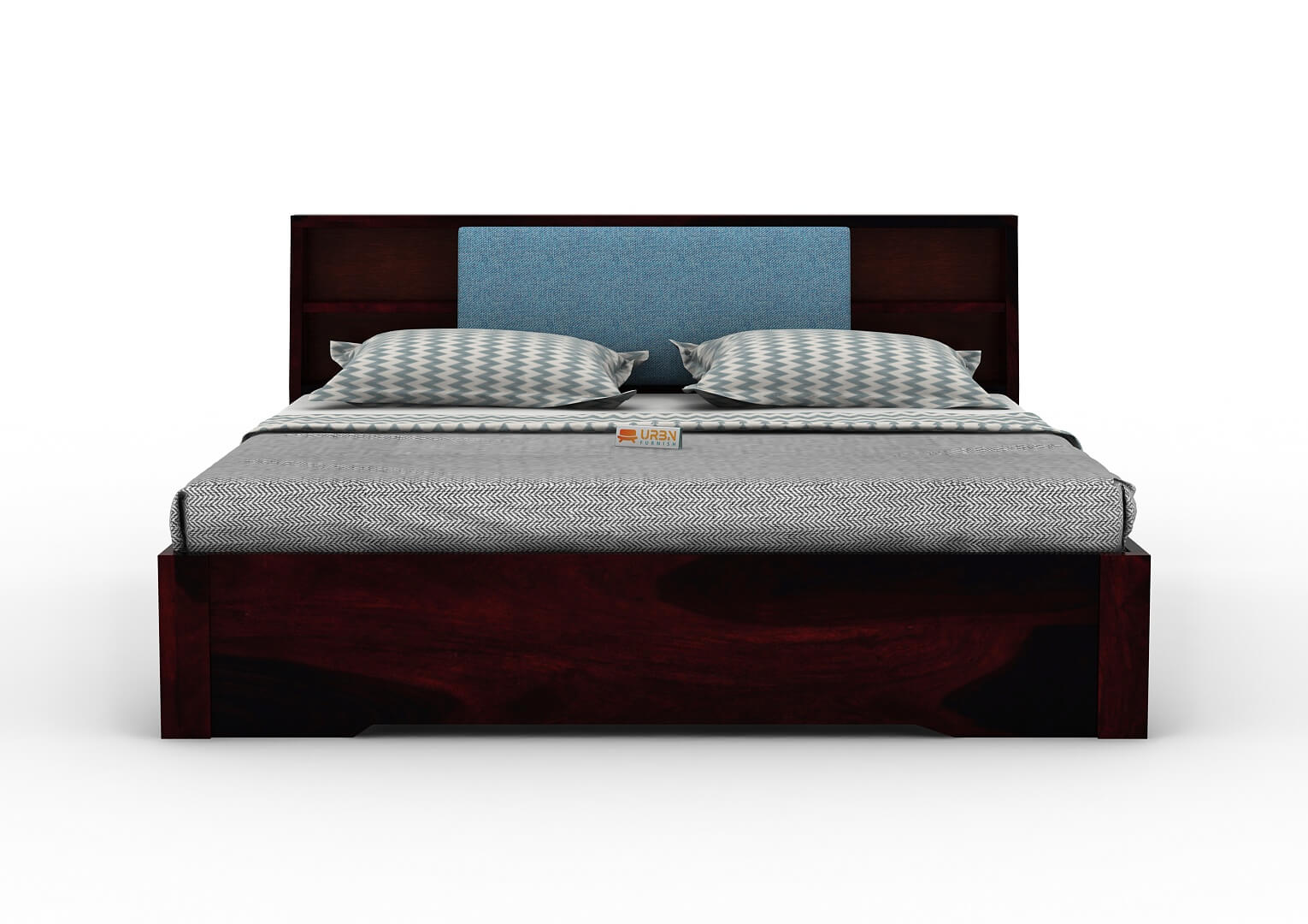 Space-Empress-Hydraulic-Bed-Walnut-Blue_4