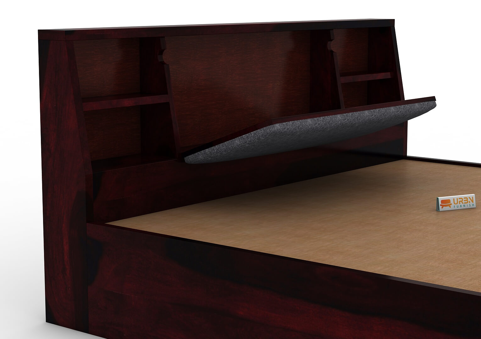 Space-Empress-Hydraulic-Bed-Walnut-Gray_7
