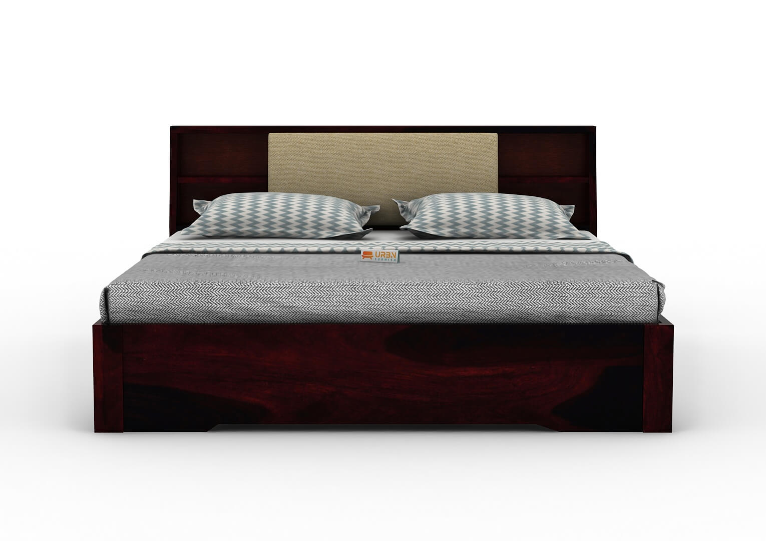 Space-Empress-Hydraulic-Bed-Walnut-Ivory_4