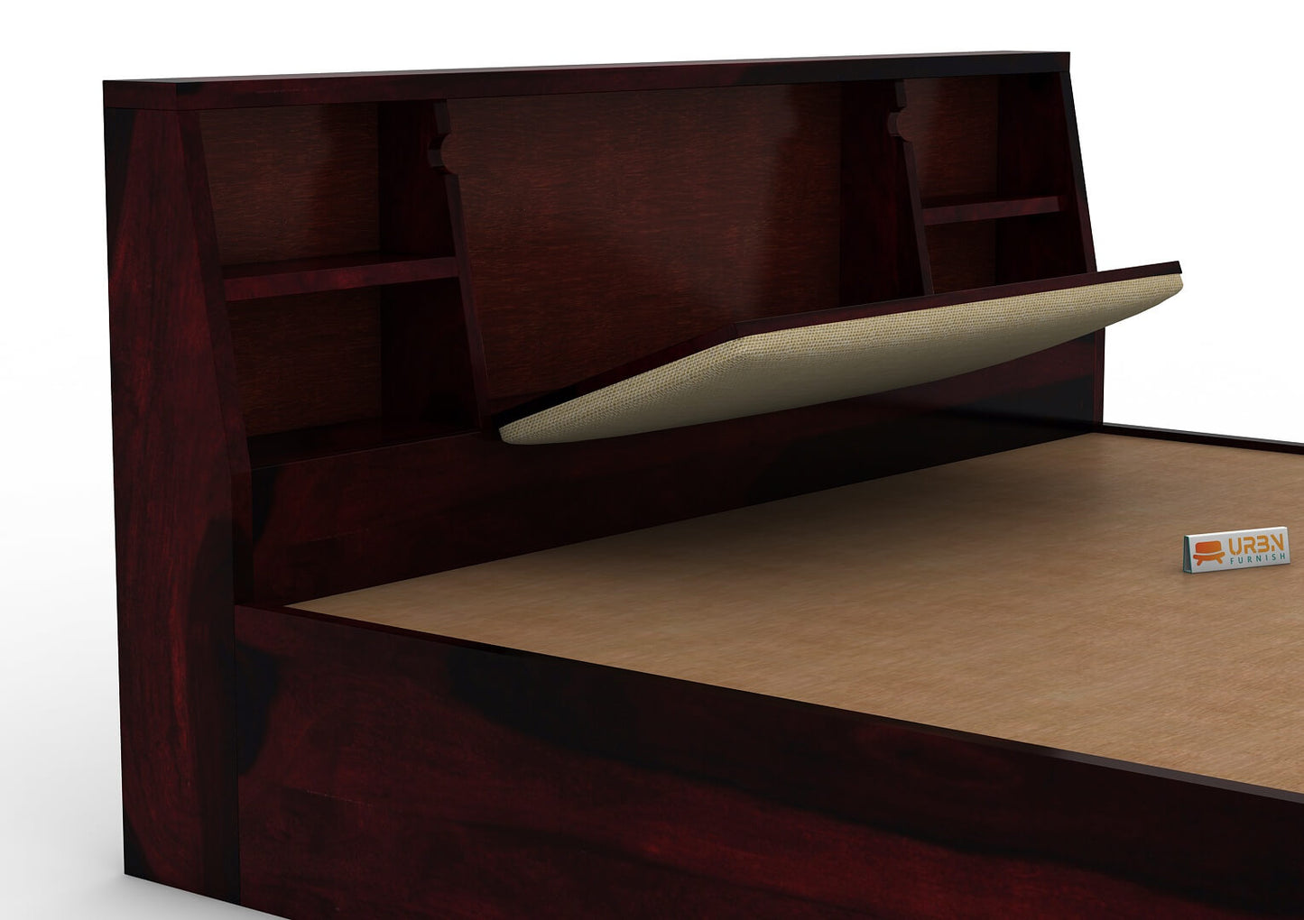 Space-Empress-Hydraulic-Bed-Walnut-Ivory_7