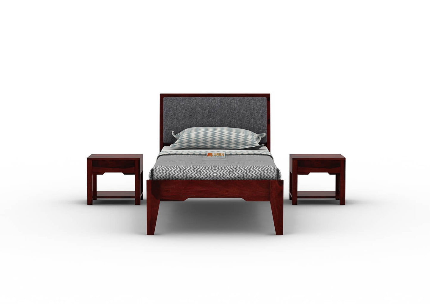Space-Empress-Single-Bed-Mahogany-Gray_2
