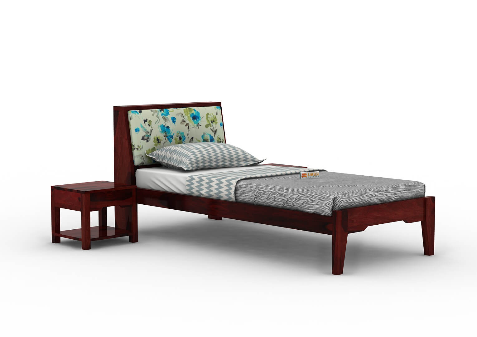 Space-Empress-Single-Bed-Mahogany-Printed_3
