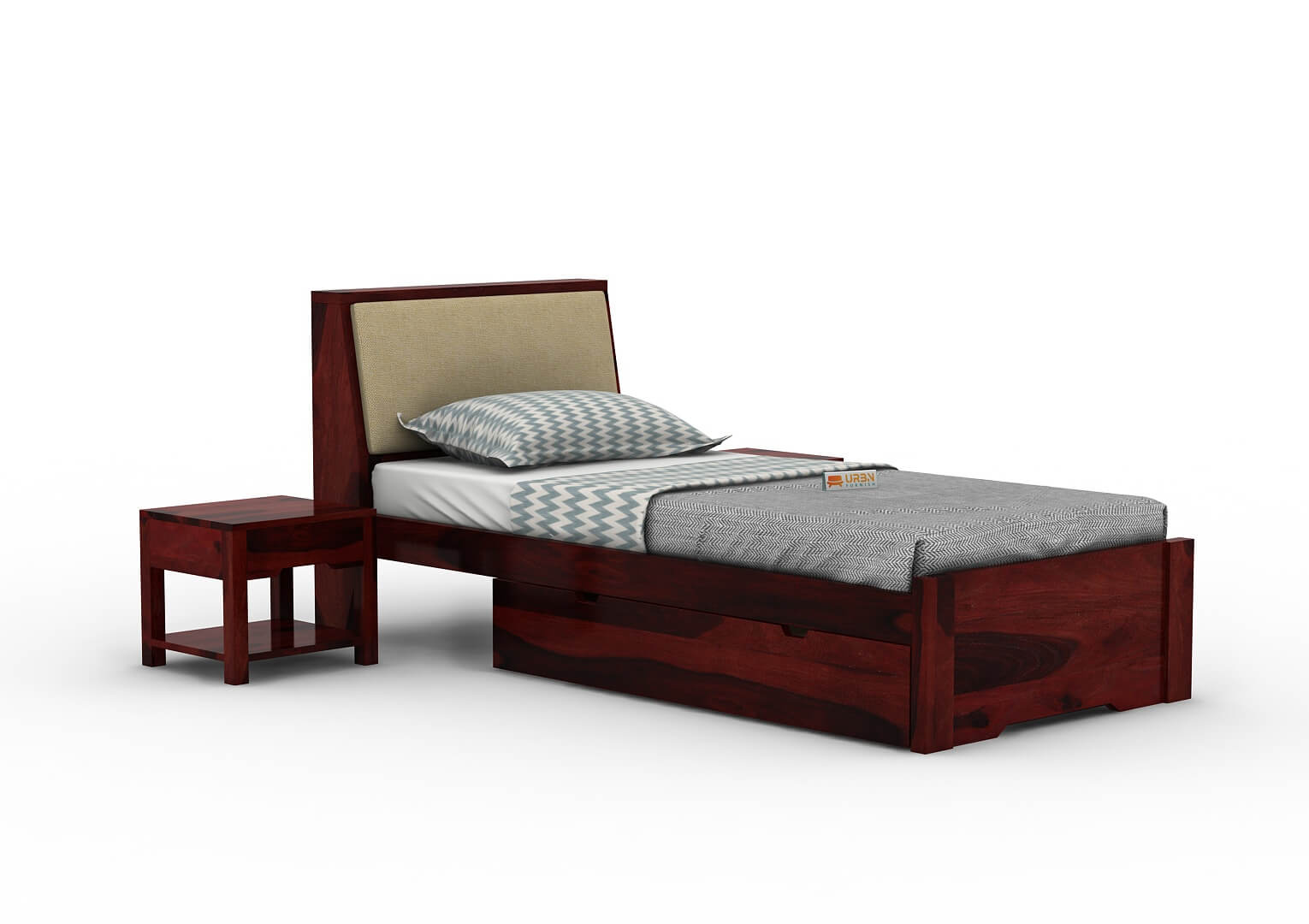 Space-Empress-Single-Bed-With-Storage-Mahogany-Ivory_3
