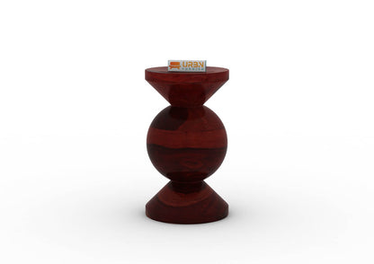 Spheros-Round-End-Side-Table-Mahogany_2