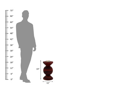 Spheros-Round-End-Side-Table-Mahogany_4