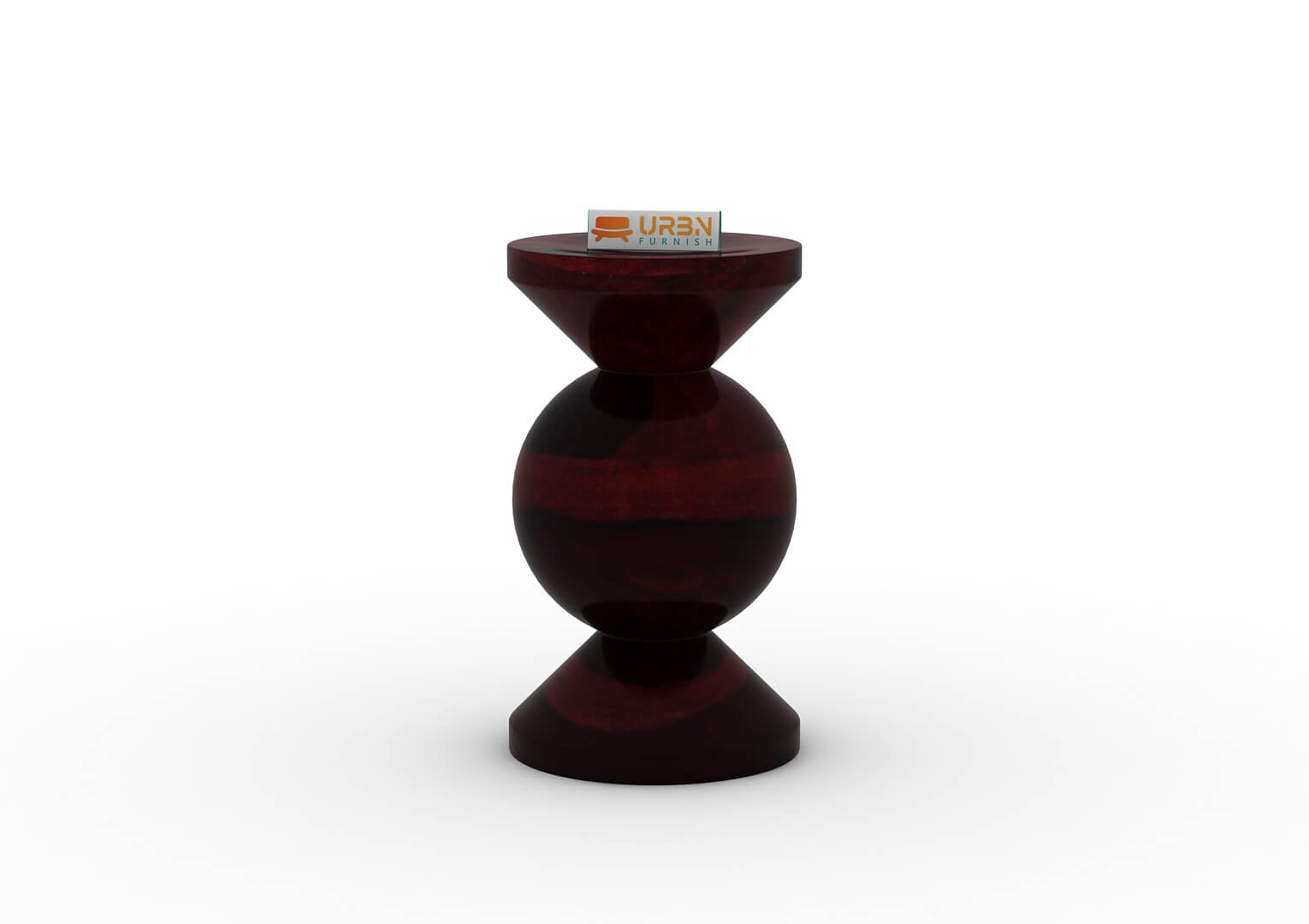 Spheros-Round-End-Side-Table-Walnut_2