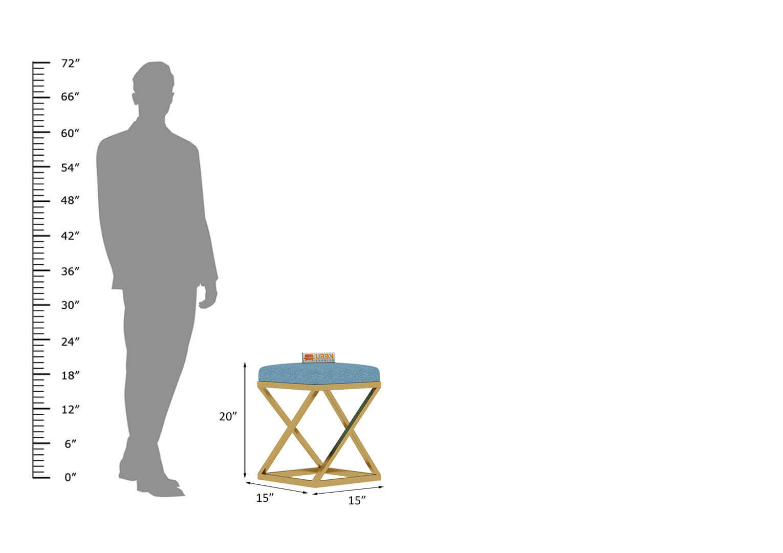 Sreha Stool - Urbnfurnish