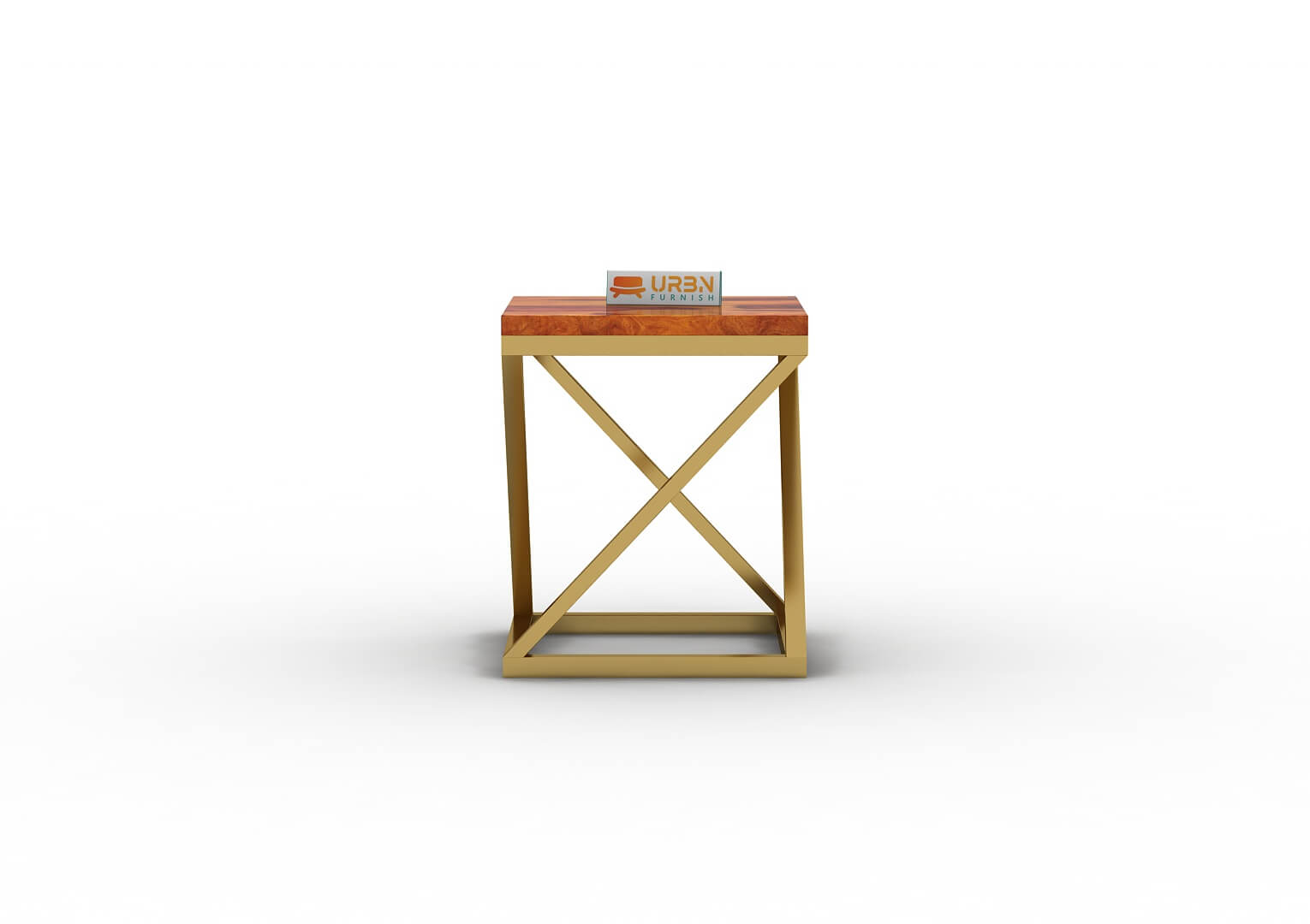 Sreha Wooden Top Stool - Urbnfurnish