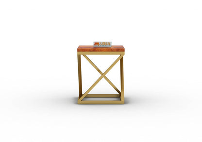 Sreha Wooden Top Stool - Urbnfurnish