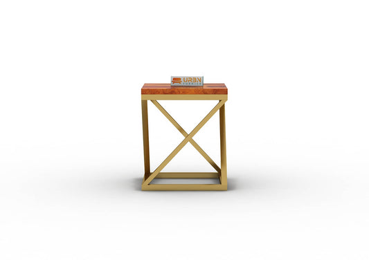 Sreha Wooden Top Stool - Urbnfurnish