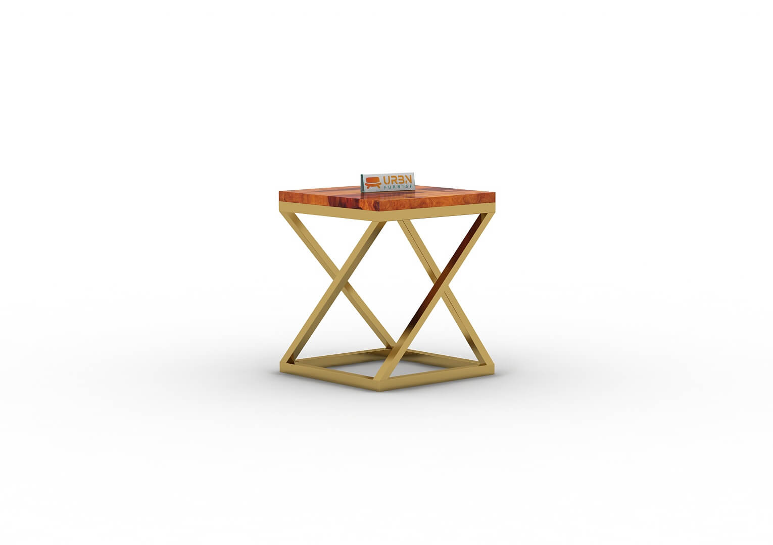 Sreha Wooden Top Stool - Urbnfurnish