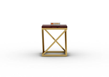 Sreha Wooden Top Stool - Urbnfurnish