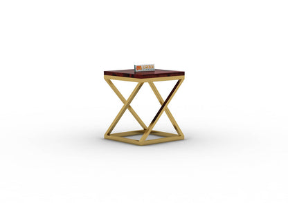 Sreha Wooden Top Stool - Urbnfurnish