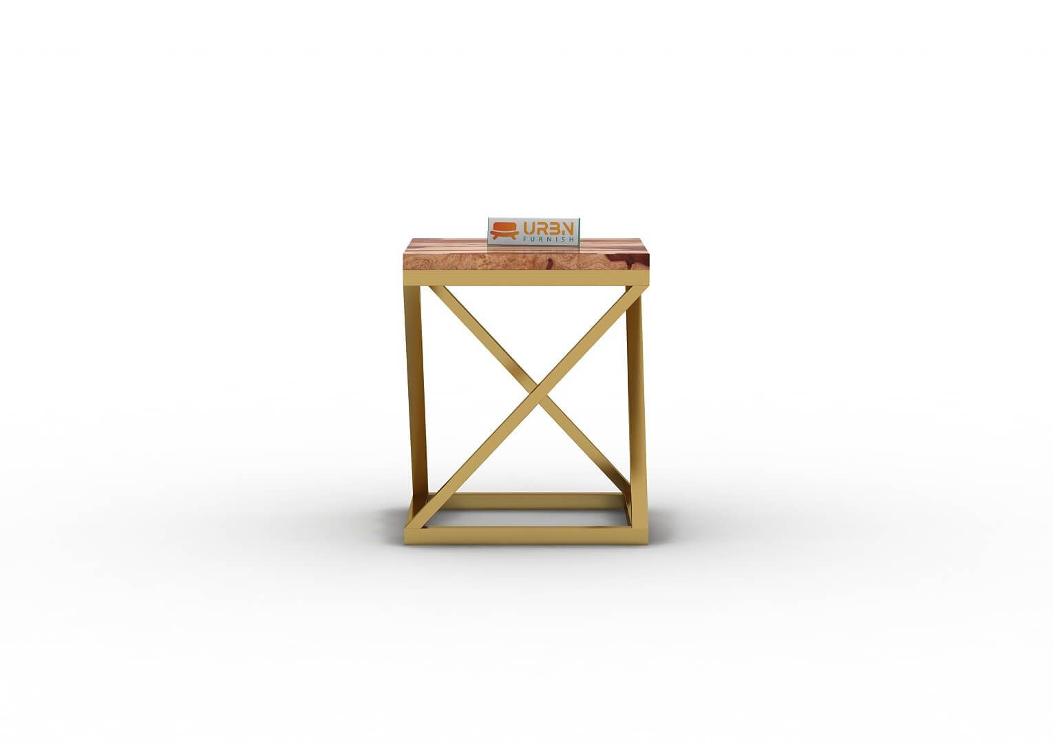 Sreha Wooden Top Stool - Urbnfurnish