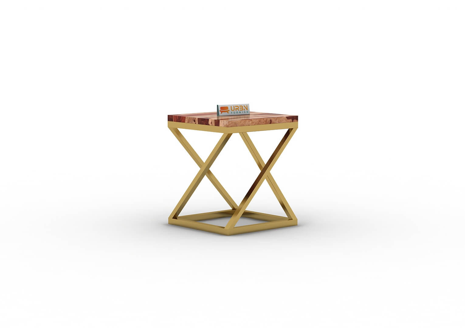 Sreha Wooden Top Stool - Urbnfurnish