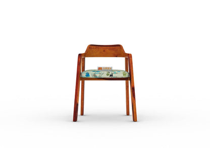 Stylenush Arm Chair With Cushion Seat (Printed Fabric) - Urbnfurnish