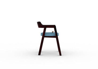 Stylenush-Arm-Chair-With-Cushion-Seat-Walnut-Blue_4