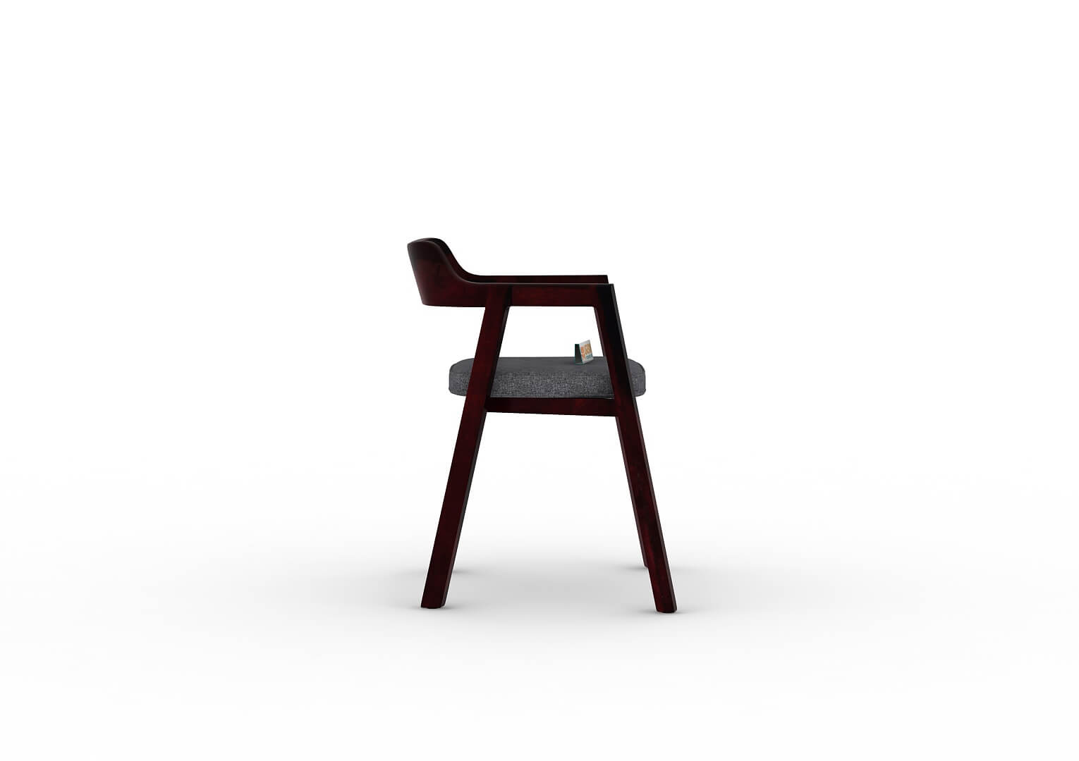 Stylenush-Arm-Chair-With-Cushion-Seat-Walnut-Gray_4