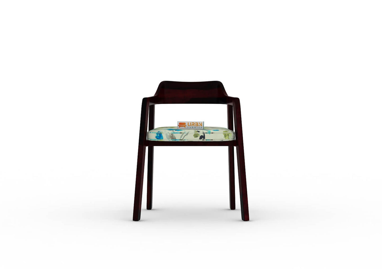 Stylenush Arm Chair With Cushion Seat (Printed Fabric) - Urbnfurnish
