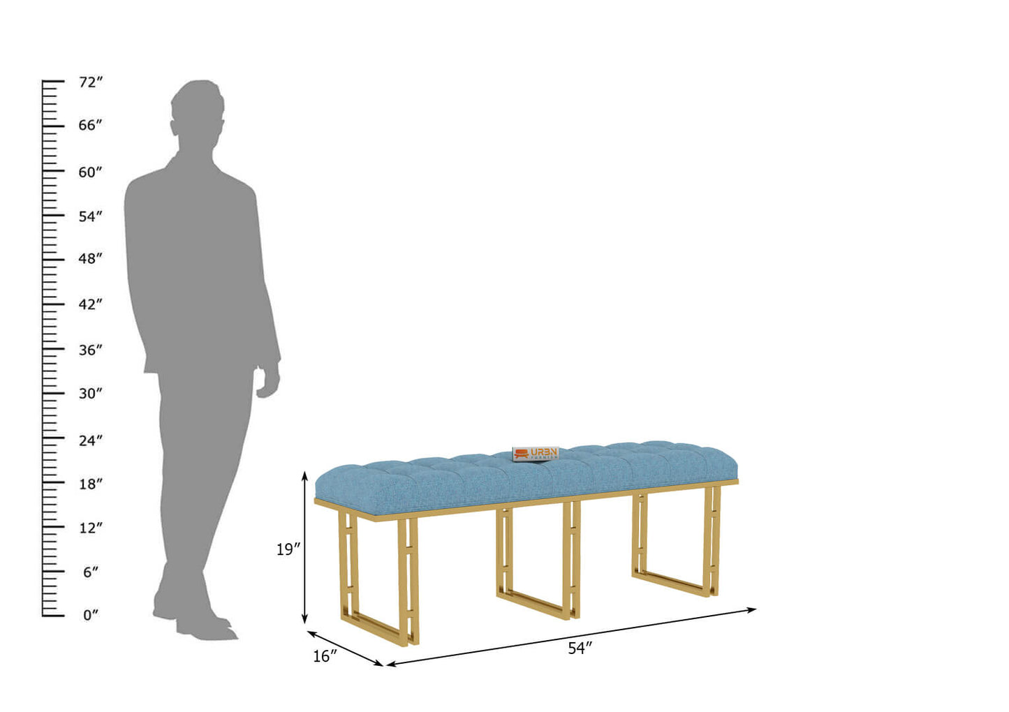 Swirl Bench - Urbnfurnish