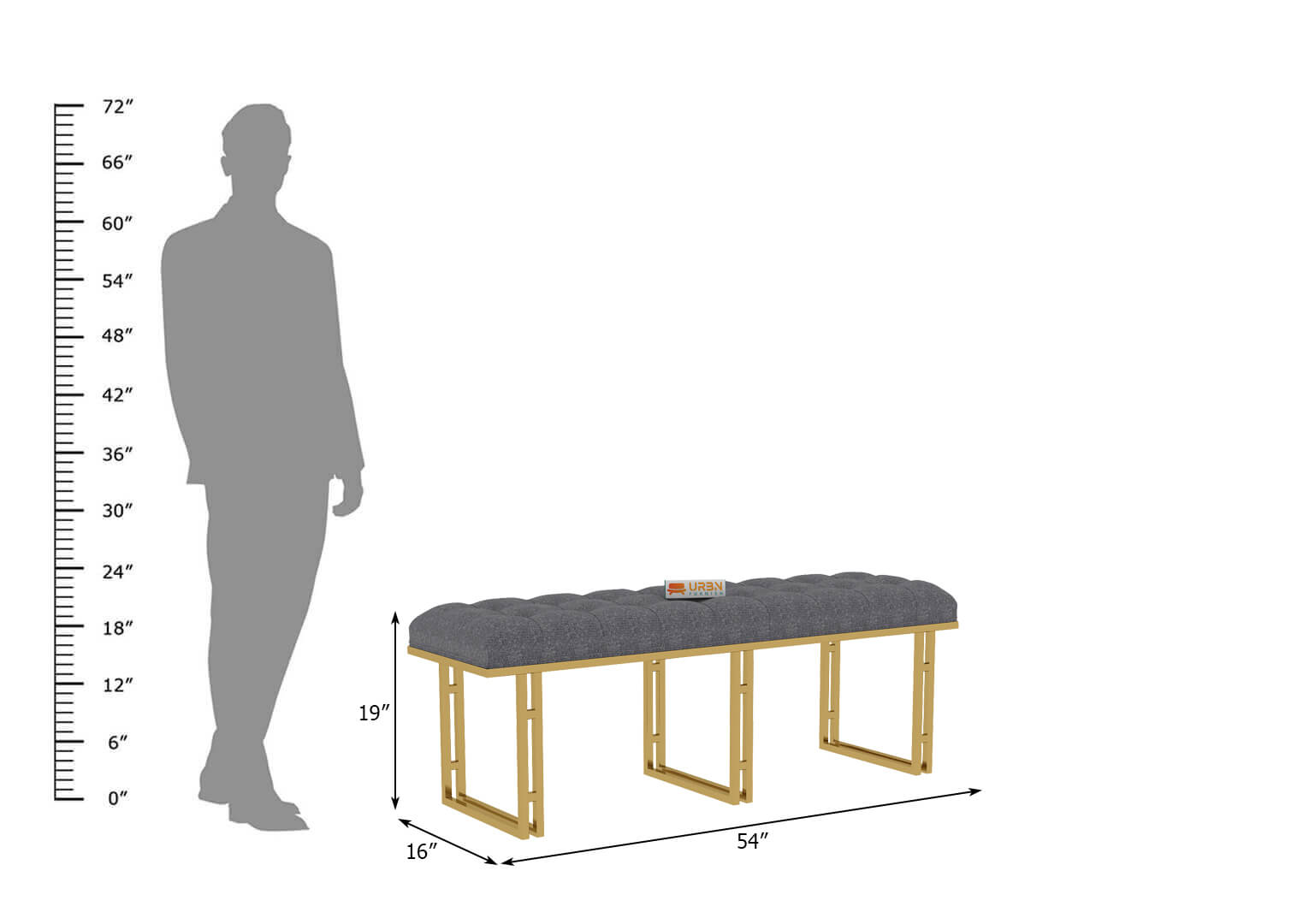 Swirl Bench - Urbnfurnish