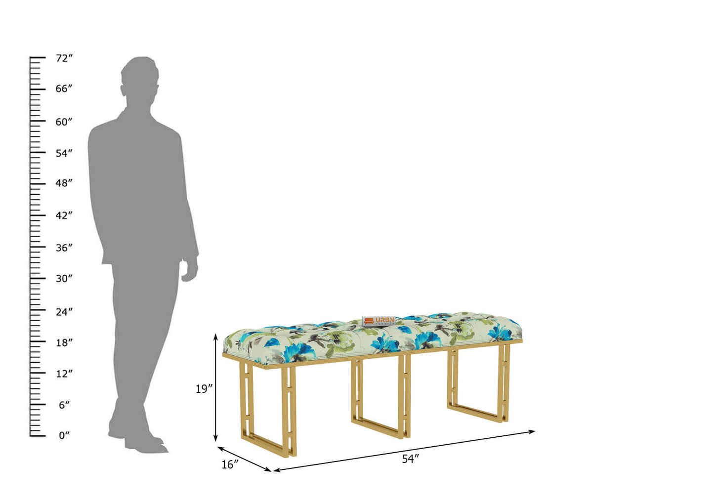 Swirl Bench - Urbnfurnish