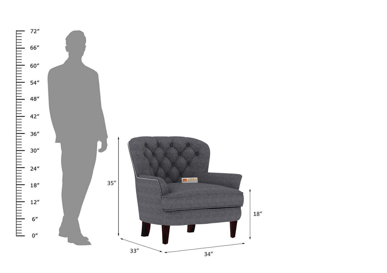 Syial Lounge Chair - Urbnfurnish